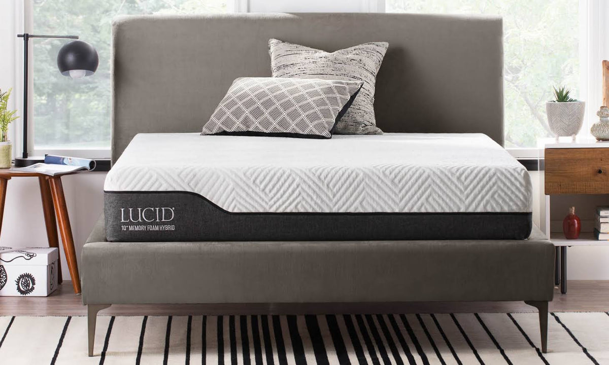10 inch California King Hybrid Mattress Memory Foam K408