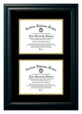8.5x11 Satin Black Certificate Frame K81705