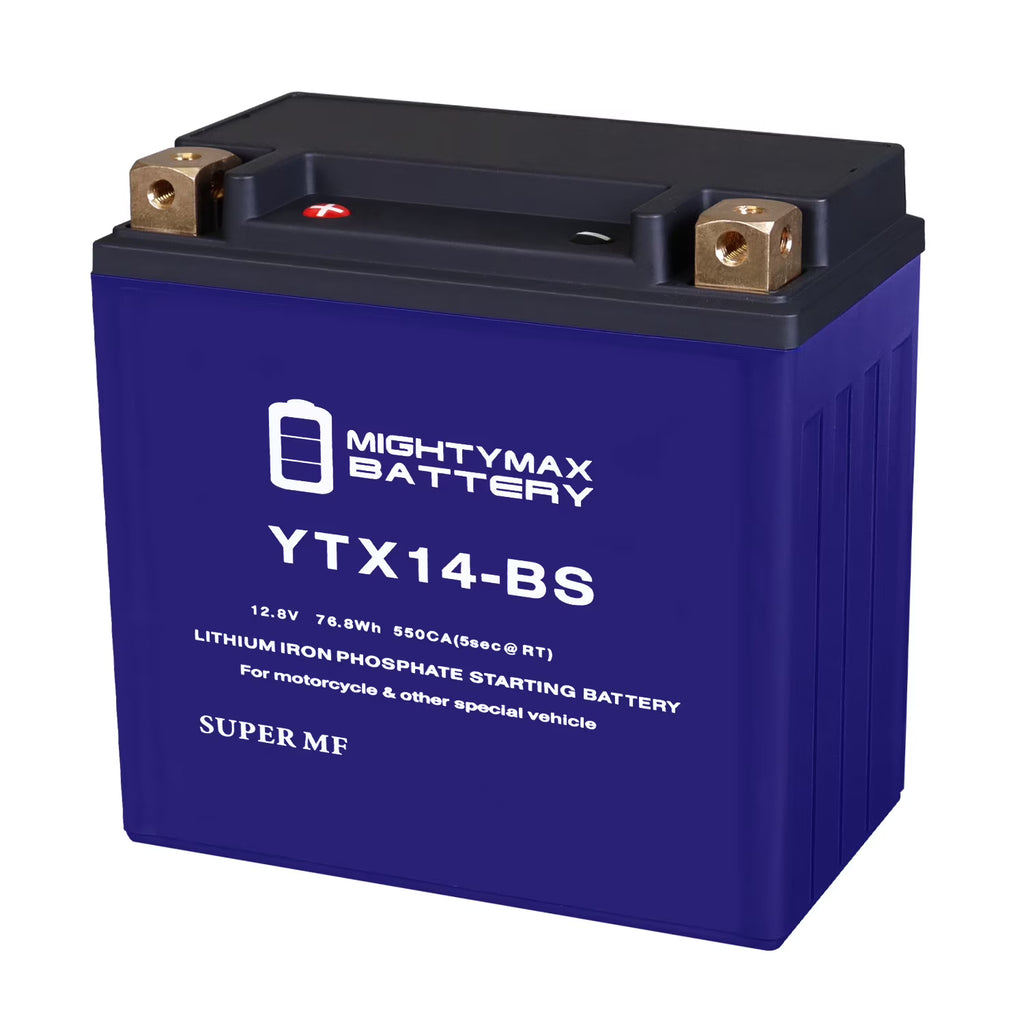YTX14-BS Lithium Replacement Battery E44760