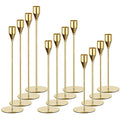 Set of 12 Metal Candle Holders G330