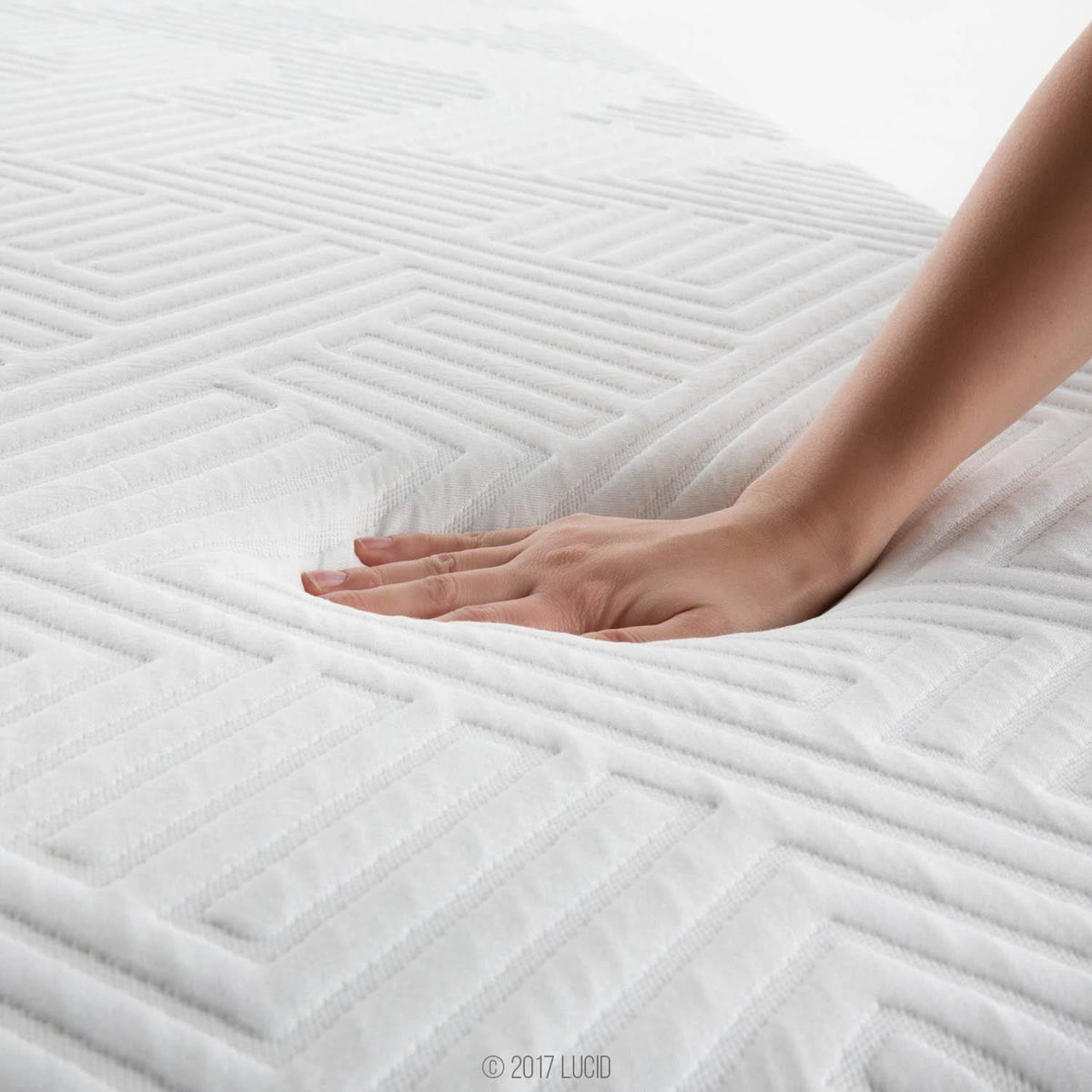 10 inch California King Hybrid Mattress Memory Foam K408