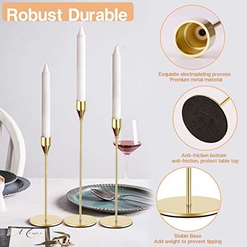 Set of 12 Metal Candle Holders G330