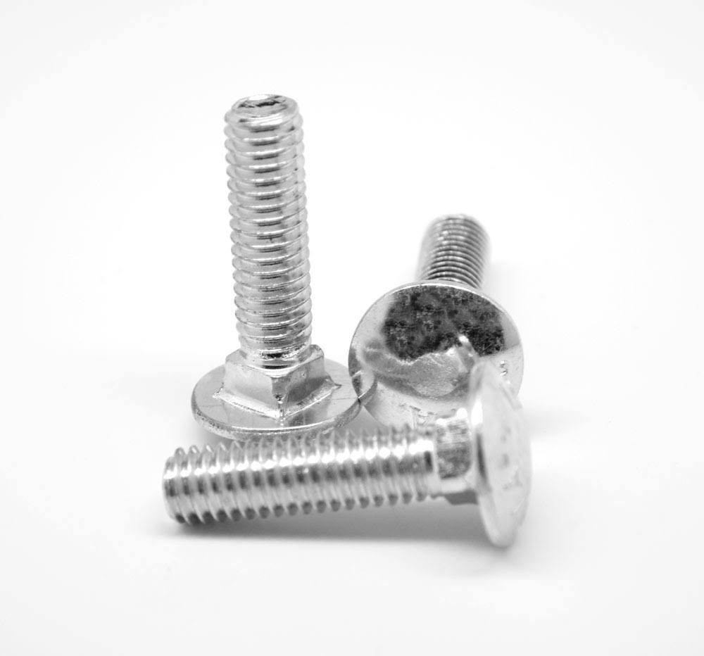 1/4x22-20 x 6x22 Coarse Thread Carriage Bolt Stainless Steel 316 Pk 50 R9273