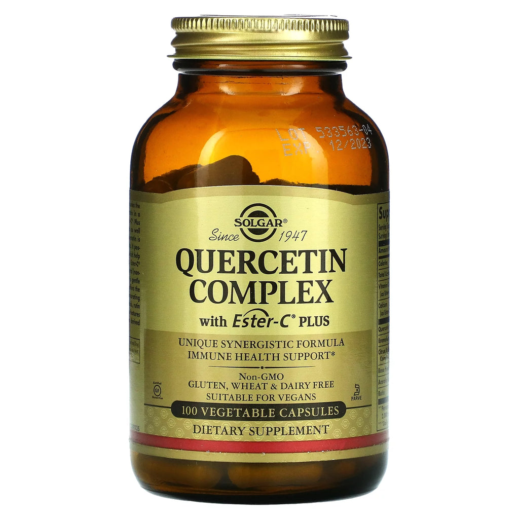 Quercetin Complex with Ester-C Plus 100 Vegetable Capsules V592618