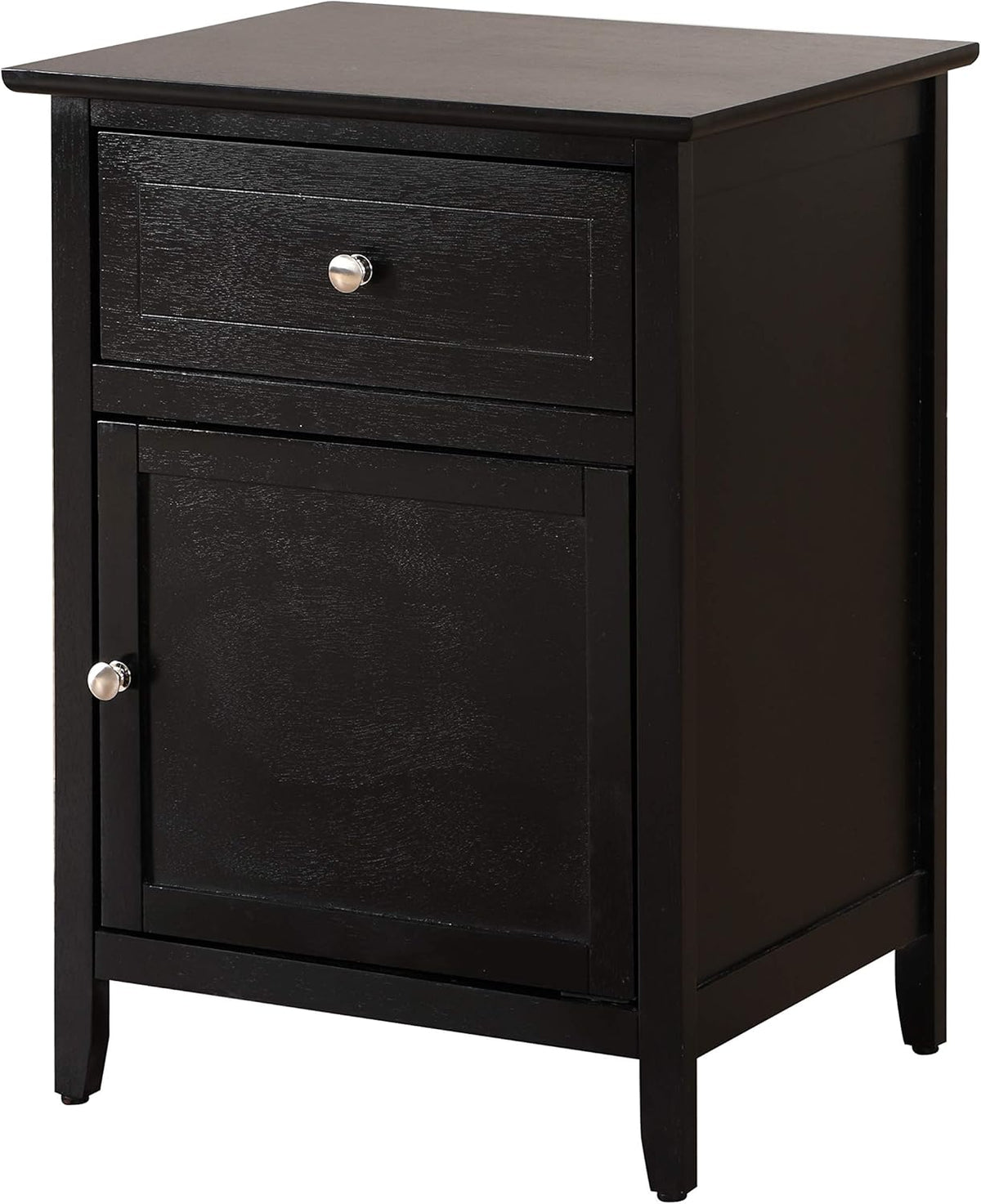 1 Drawer 1 Door Nightstand Cappuccino D2483