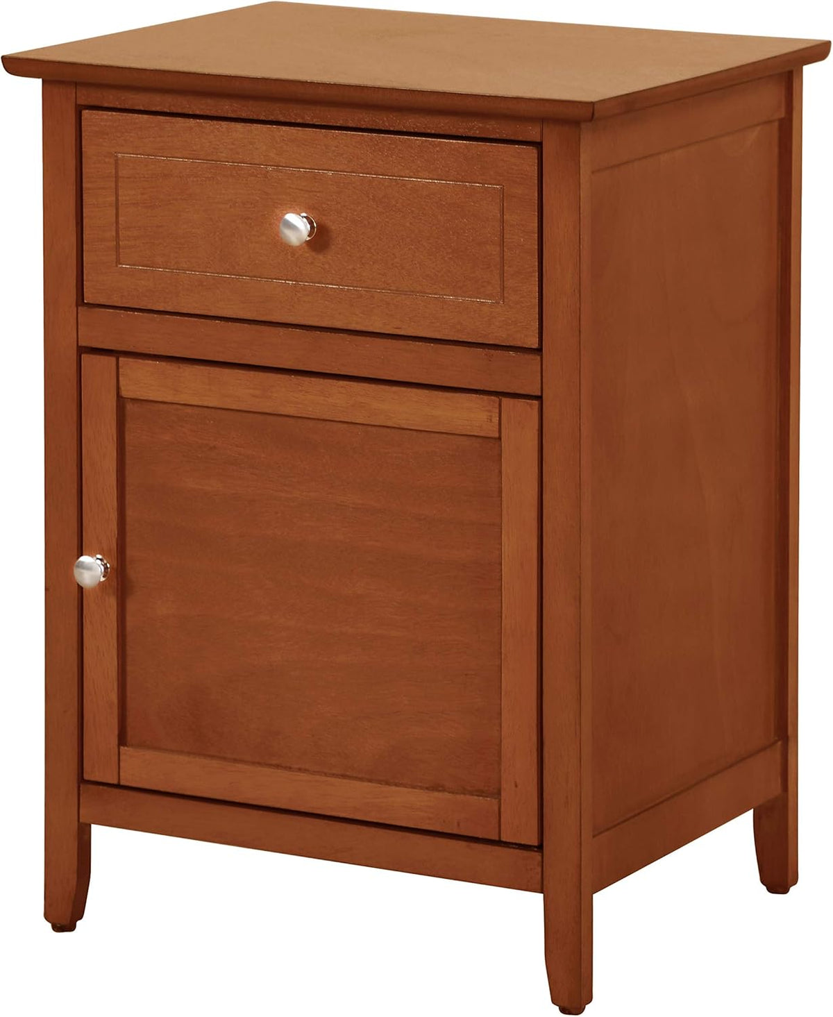 1 Drawer 1 Door Nightstand Cappuccino D2483